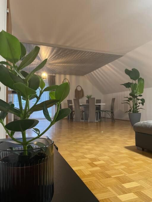 Ferienwohnung Fewo Boho 110 Qm Mit Bergblick 3 Min Bahnhof Laufen Exterior foto