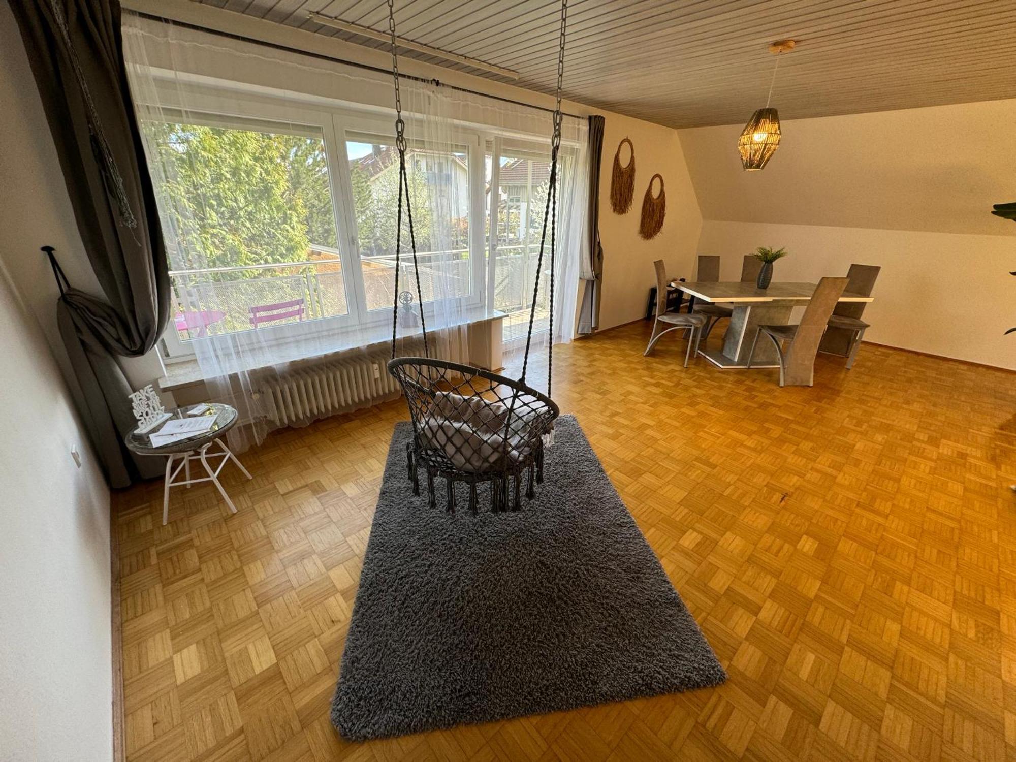Ferienwohnung Fewo Boho 110 Qm Mit Bergblick 3 Min Bahnhof Laufen Exterior foto